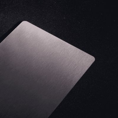 Harga bagus Pelat baja tahan karat matte titanium hitam satin 201 304 316 430 on line