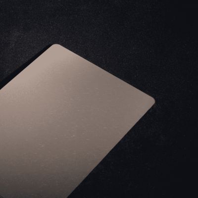 Good price Brown Satin Mirror Finish Stainless Steel Sheet With Random Pattern online