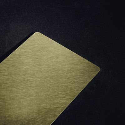 Good price Titanium color Satin Mirror Finish Stainless Steel Sheet with Random Pattern online