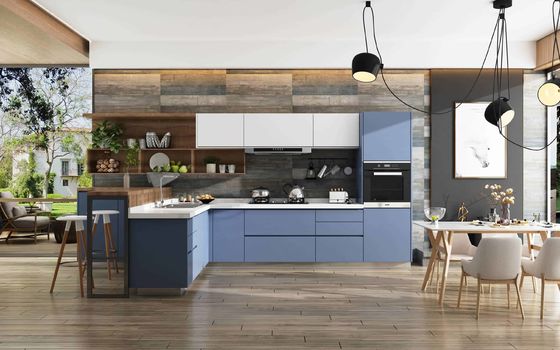 Good price PVD Coated Commercial Stainless Steel Kitchen Concealed Storage online