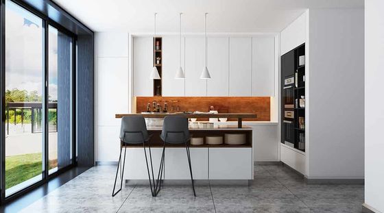 ভালো দাম স্বাস্থ্যকর মজবুত ৩০৪ স্টেইনলেস আন্ডারমাউন্ট সিঙ্ক রান্নাঘরের ক্যাবিনেট কাস্টম অনলাইন