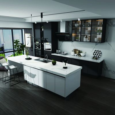 Good price 410 Stainless Steel Modular Kitchen Benchtops For Island Countertop online