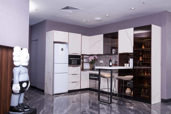 Good price Stainless Steel Kitchen Cabinets - Wine Cabinet - Marble - Bar - Storage online