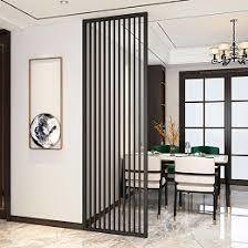Good price Contemporary Stainless Steel SS Metal Partition Room Divider Black Gold ODM online
