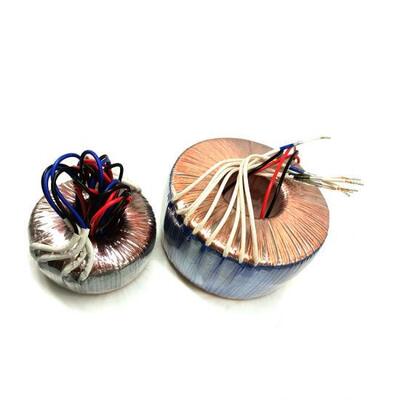 Qualidade Transformador de saída por anel com núcleo magnético nanocristalino resistente a altas temperaturas e 100% de fio de cobre para amplificadores de tubos eletrónicos fábrica